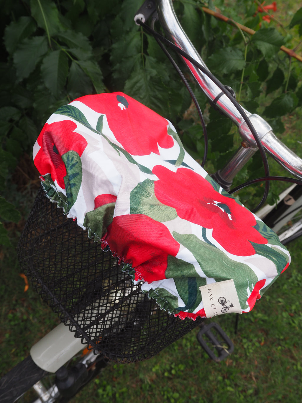 Les Paniettes – Housses de panier vélo imperméables