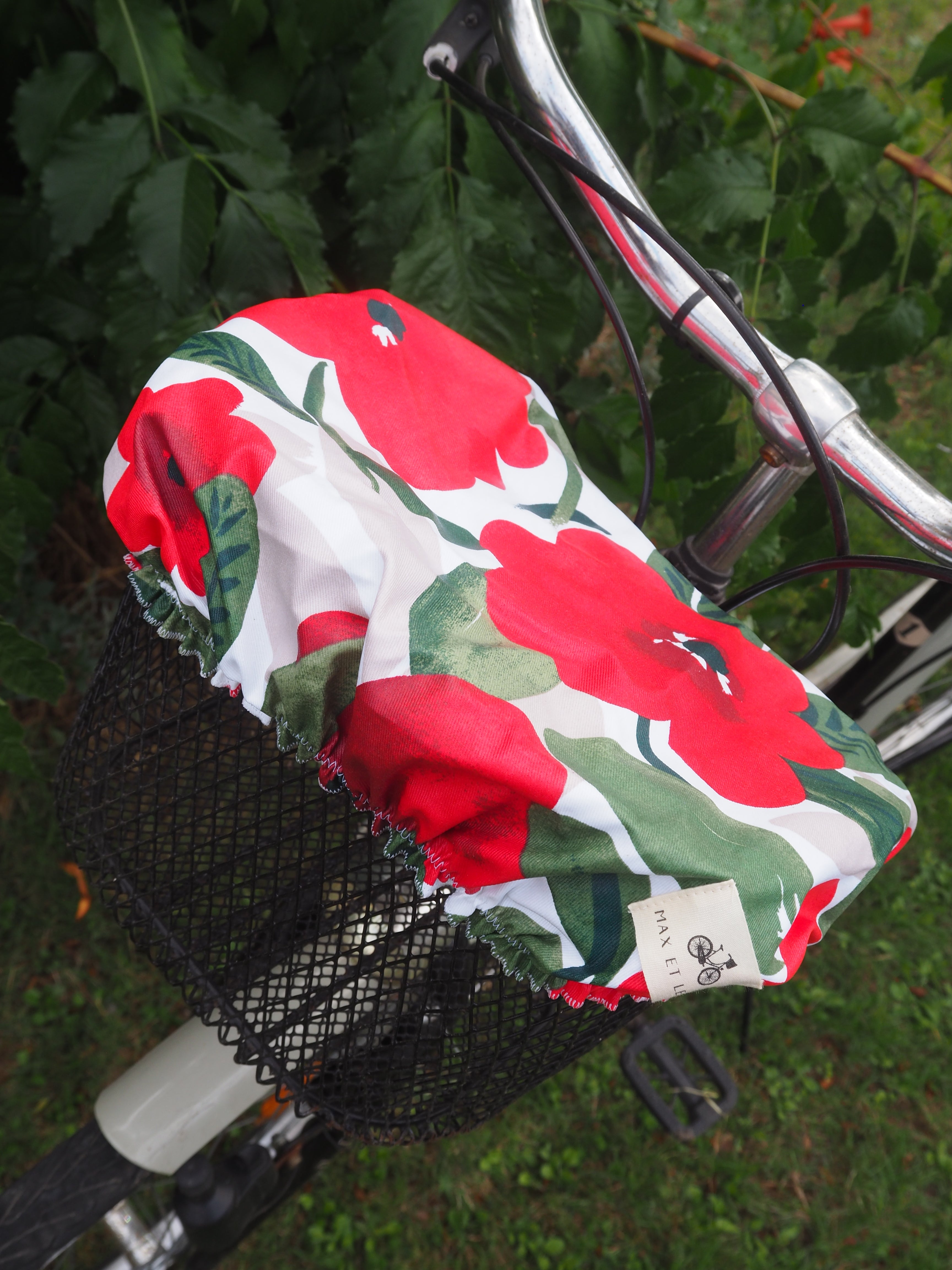 Les Paniettes – Housses de panier vélo imperméables