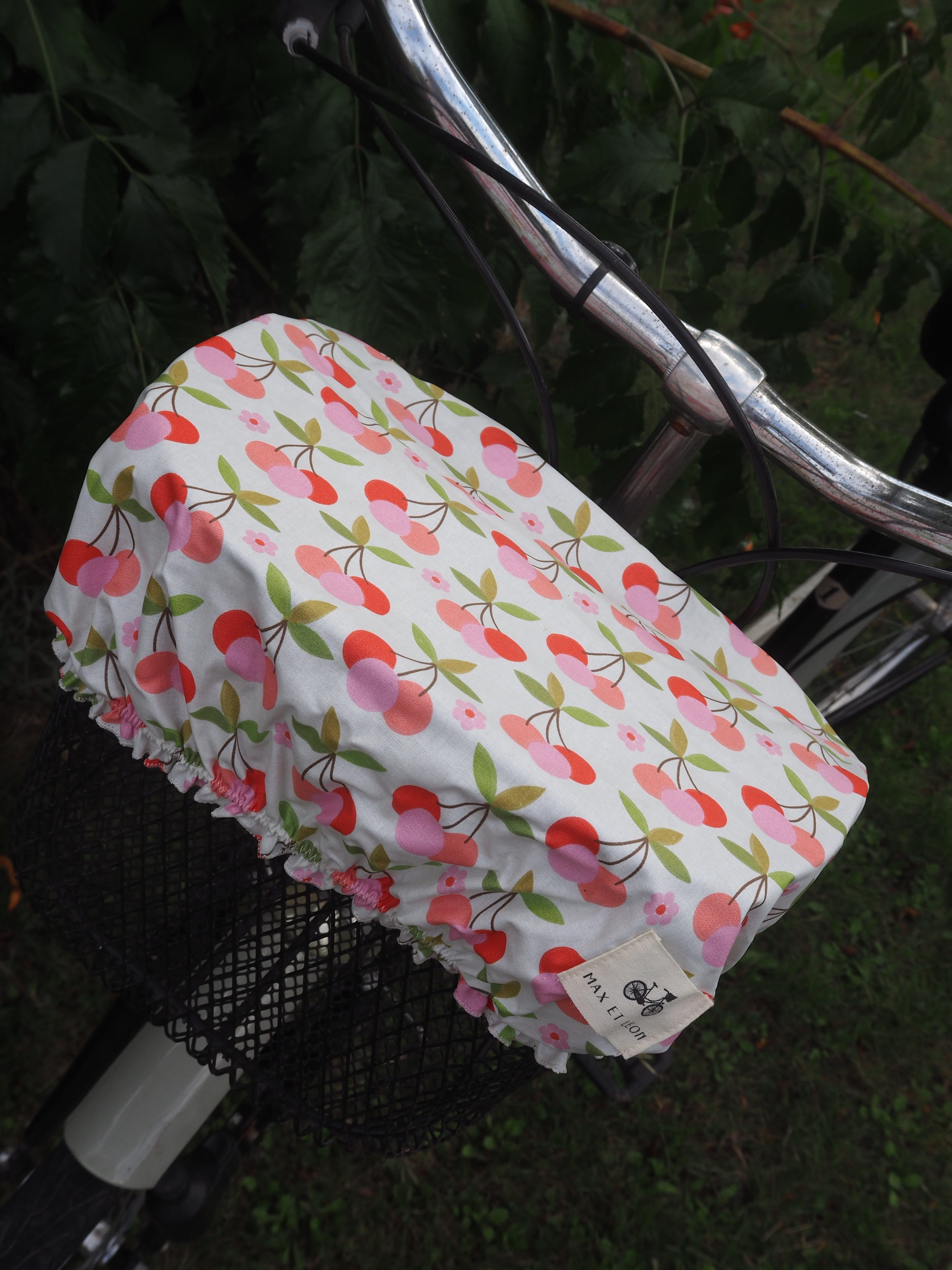 Les Paniettes – Housses de panier vélo imperméables