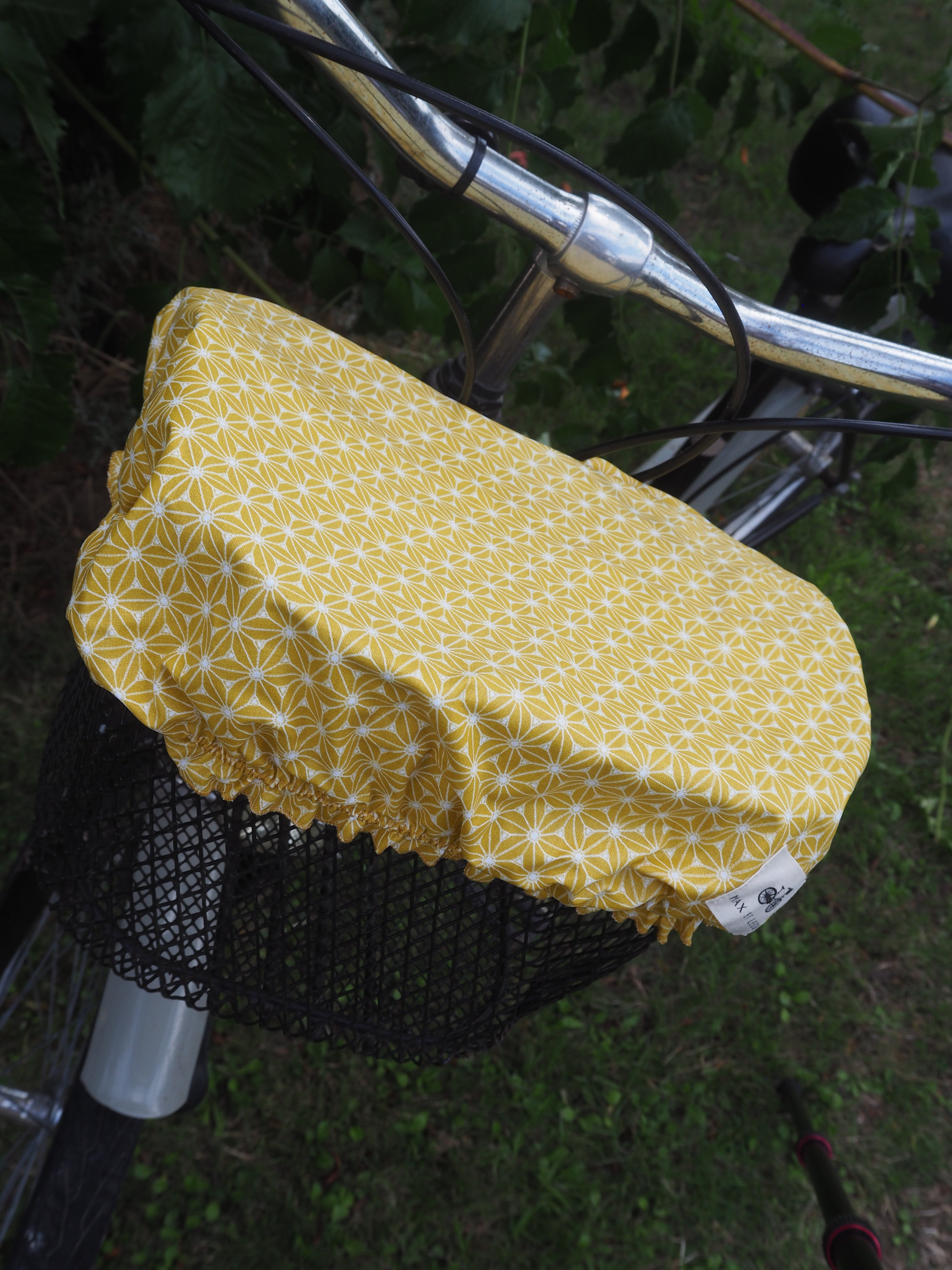 Les Paniettes – Housses de panier vélo imperméables