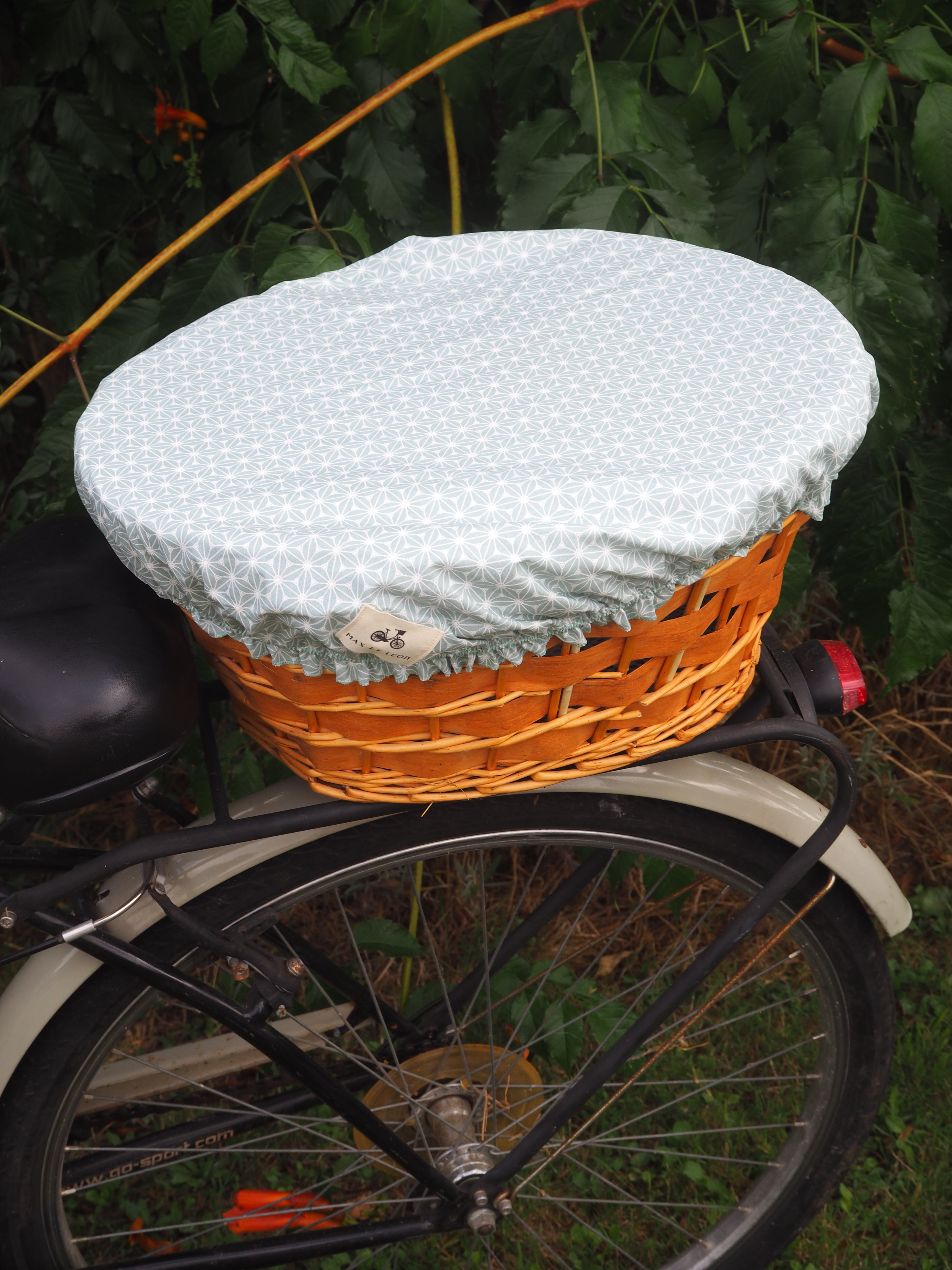 Les Paniettes – Housses de panier vélo imperméables